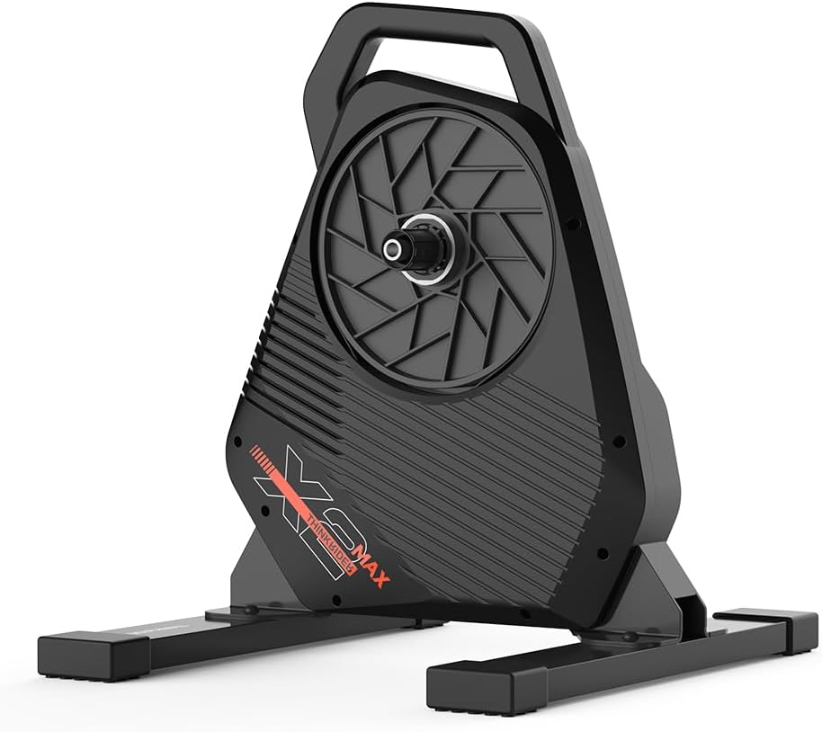 ThinkRider X2Max Smart Bike Trainer Cycle Trainer Bicycle Trainer, Quiet Portable Design for Indoor Driving, Simulates 18% Slope, ANT + & BLE