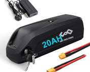 (UK Warehouse) Ebike Battery 48V 20AH (LG4800cell) Lithium ion Battery with Charger, USB Port for Ebike conversion kit, hub motor 1500W 1000w 750w 500w 250w